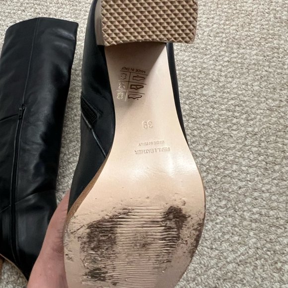 Black Heeled Boots for Women - Picture 7 of 13